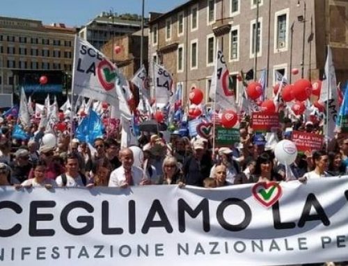 Asisten cuarenta mil personas a la Marcha por la Vida en Italia