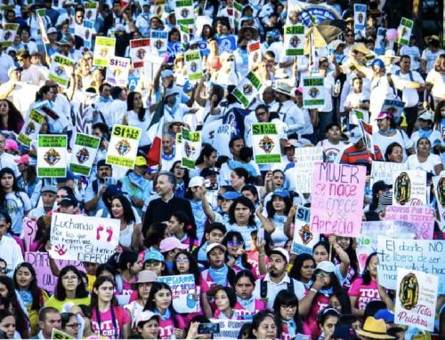 Marcha A Favor de la Mujer y de la Vida en Guadalajara