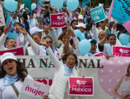 Se llevó a cabo la 13.ª Marcha por la Vida en México